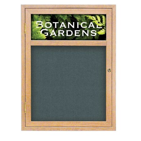 United Visual Products Sliding Glass Door Radius Letterboard, Hdr, 72"x48", White/Burgundy Vinyl UV9023ACSH-WHITE-BURGUNVL